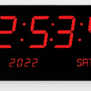 שעון קיר דיגיטלי ענק עברית – 68 ס"מ JH6826