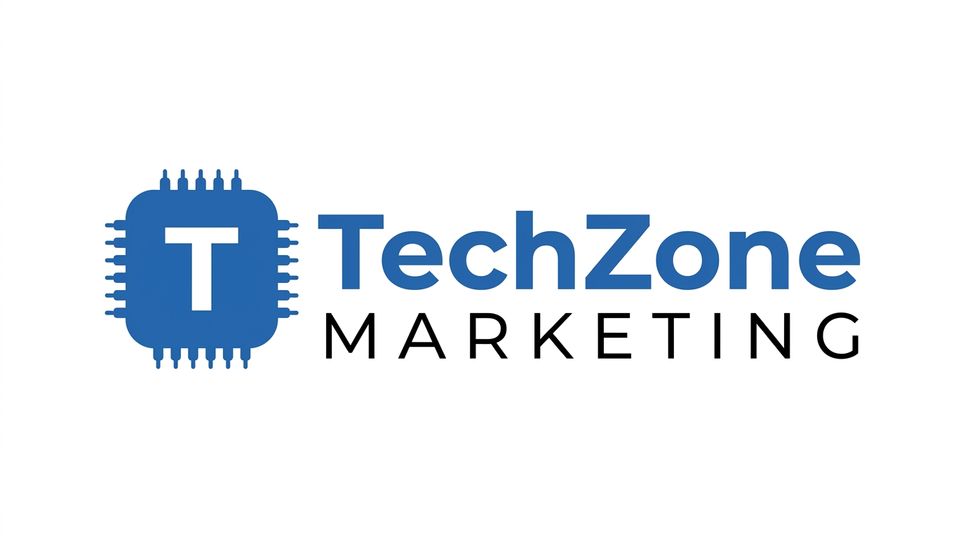 TechZone Marketing — לוגו