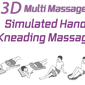 חגורת עיסוי חשמלית מקצועית לגב, לצוואר והרגליים מולטי פונקציונלית MC-4710 מבית Medics-Care