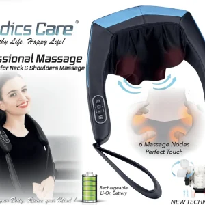 רצועת עיסוי 4D בטכנולוגיית העיסוי החדשנית והמתקדמת בעולם MC-4801 מבית Medics-Care