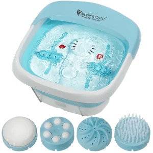 אמבט עיסוי ספא מתקפל חימום ובועות MC-609A מבית Medics Care