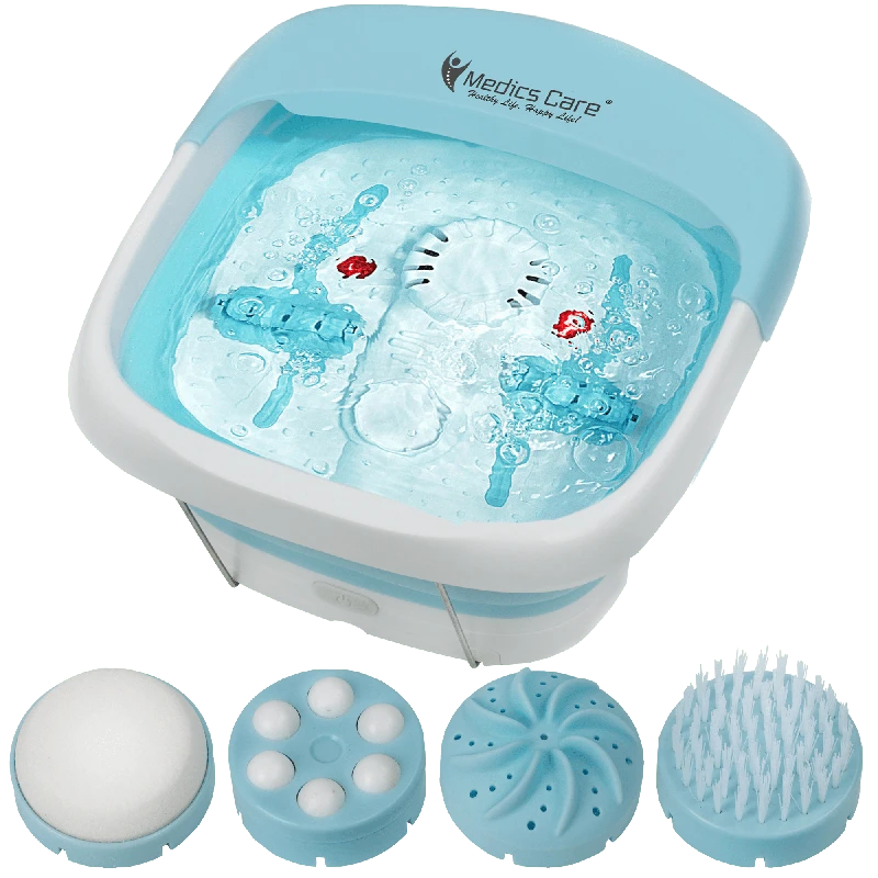 אמבט עיסוי ספא מתקפל חימום ובועות MC-609A מבית Medics Care – תמונה 2