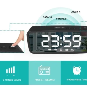 שעון רדיו מעורר דיגיטלי NY-53111