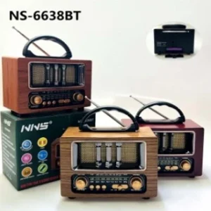 רדיו בלוטוס בעיצוב רטרו NY-66385