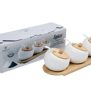 סט קרמי להגשת תבלינים NY-7730