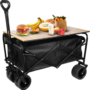 עגלת קמפינג מקצועית עם שולחן NY-C004-7TWT