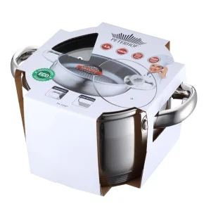 סיר טיגון איכותי מצופה אבן גרניט יוקרתית לטיגון בריא PH-25307 PETERHOF.