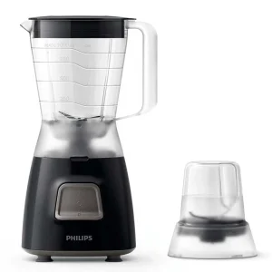 בלנדר דגם HR2056  + מטחנת תבלינים מבית PHILIPS שחור