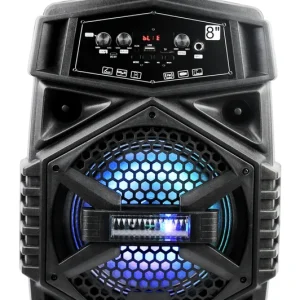 בידורית ניידת 8 אינץ מולטי פונקציונלית + מיקרופון חוטי מתנה SK-1081