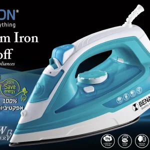 מגהץ מקצועי בלחץ ‏אדים קרמי BENATON BT-2899 הספק 2600W