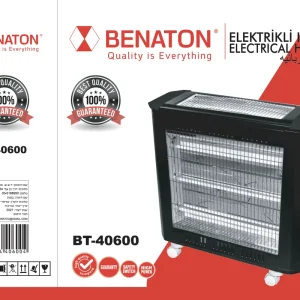 תנור ספירלות לחימום ביתי דגם:40600-BT מבית BENATON