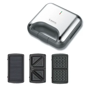 טוסטר פלטות מתחלפות  3 ב – 1  BT-2771