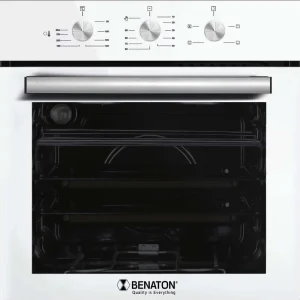 תנור בנוי גימור זכוכית דגם BT- 88100 לבן