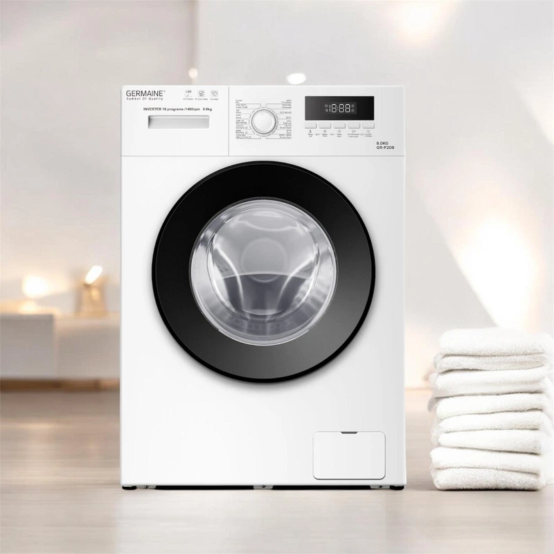 מכונת כביסה 8 ק”ג GERMAINE GR-F208 – תמונה 2