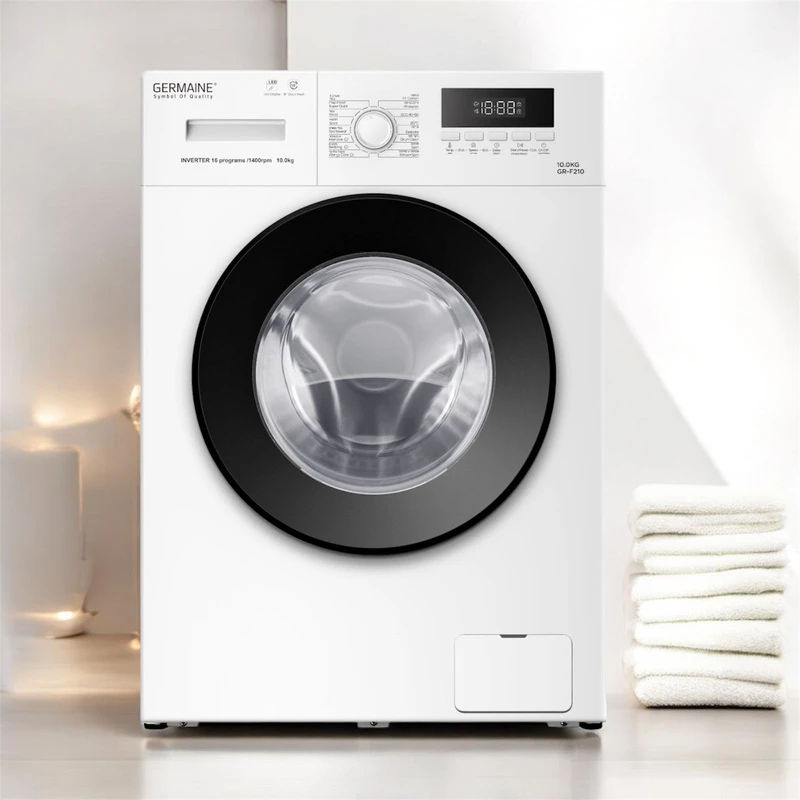 מכונת כביסה 10 ק”ג GERMAINE GR-F210 – תמונה 2