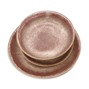 סט כלי אוכל 18 חלקים פורצלן BH10303 Berlinger haus Rose Gold