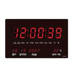 שעון קיר חשמלי NY-3404