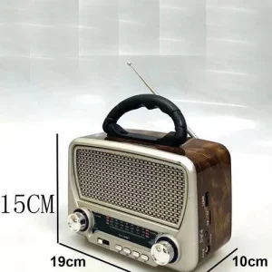 מיוזיק בוקס בעיצוב רטרו בלוטוס NY34498