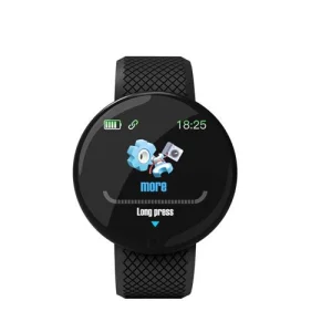 שעון ספורט עם מסך עגול