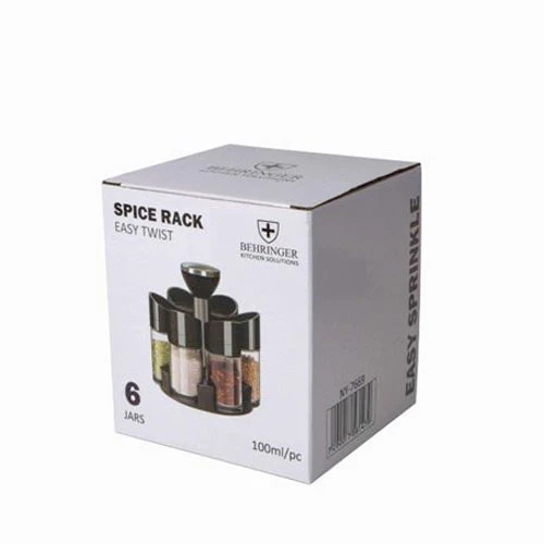 סט תבלינים מסתובב – 6 יחידות – תמונה 3