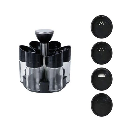 סט תבלינים מסתובב – 6 יחידות – תמונה 2