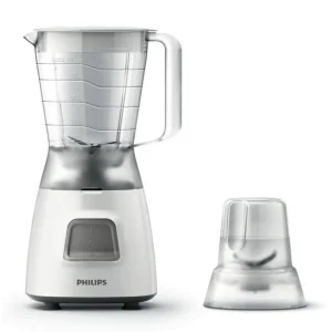 בלנדר דגם HR2056  + מטחנת תבלינים מבית PHILIPS לבן