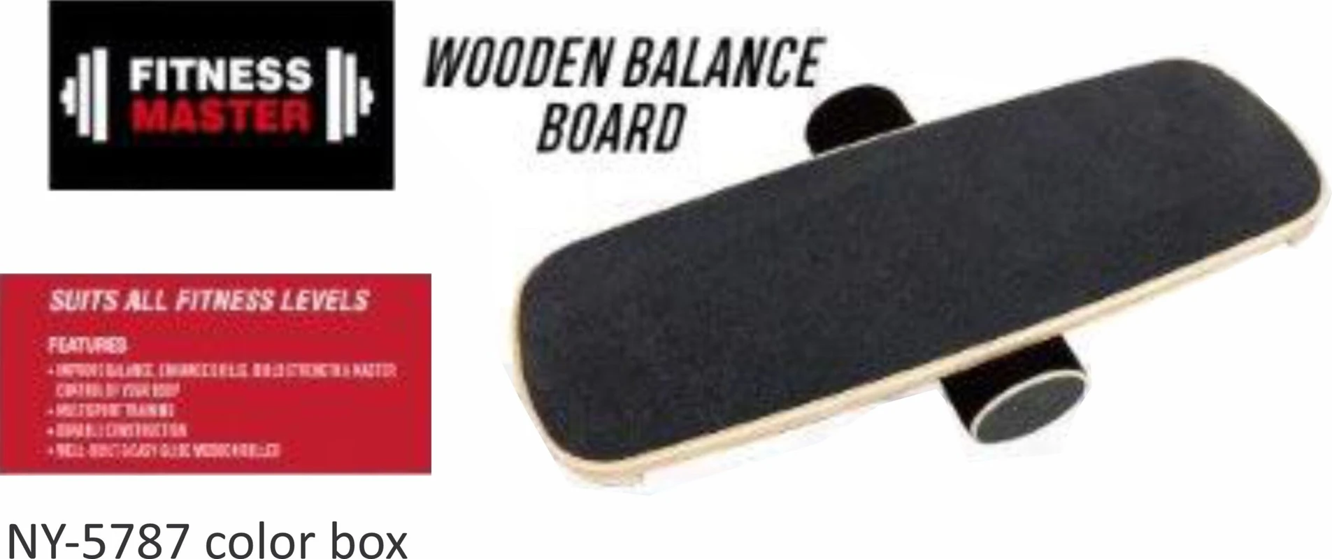 קרש שיווי משקל ליצירת איזון וחיזוק הליבה NY-5787 – תמונה 2